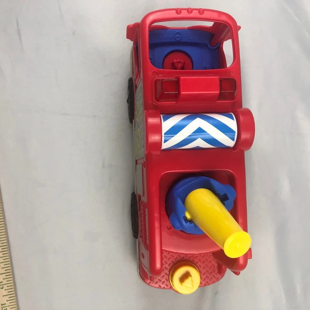 Fisher Price Musical Fire Truck Red 2016 Toy Vehicle, No Little People, Works